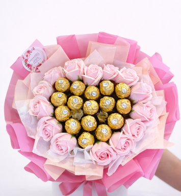Corazon de ferrero rocher